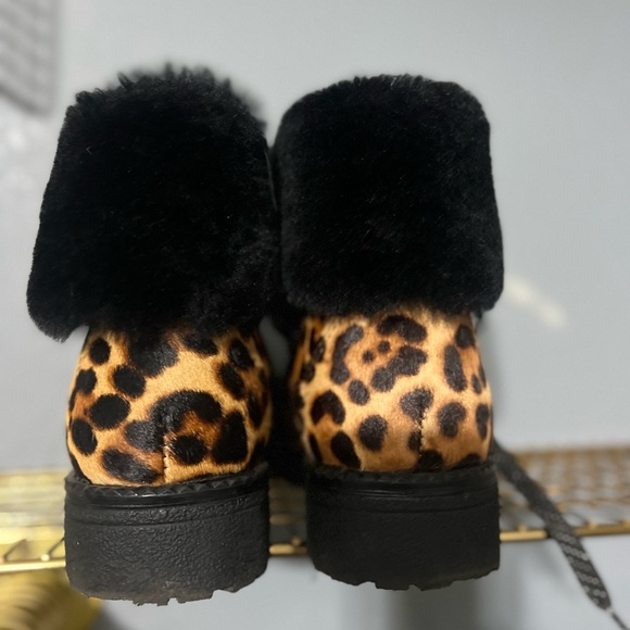 J Crew leopard Nordic boot Size 7 - Picture 3 of 4